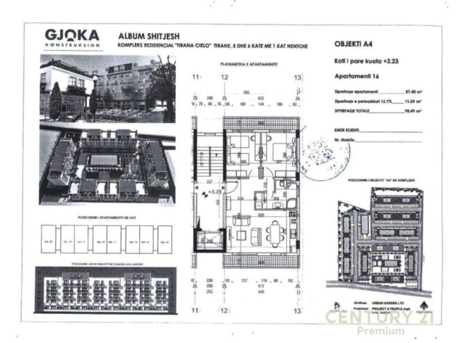 Shitet Apartment 2+1+1 Mjull – Bathore 170,000 €