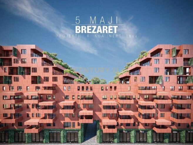 Shitet apartament 2+1 te “Brezaret Residence” rruga 5 Maji
