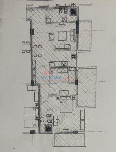 Apartament 2+1 Ne Shitje Shkoze Tirane