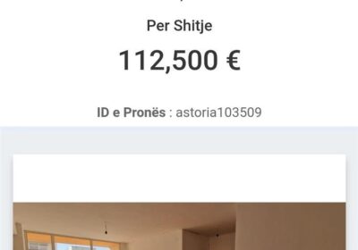 Apartment 2+1 ne Astir te kompleksi Fratari 112500 €
