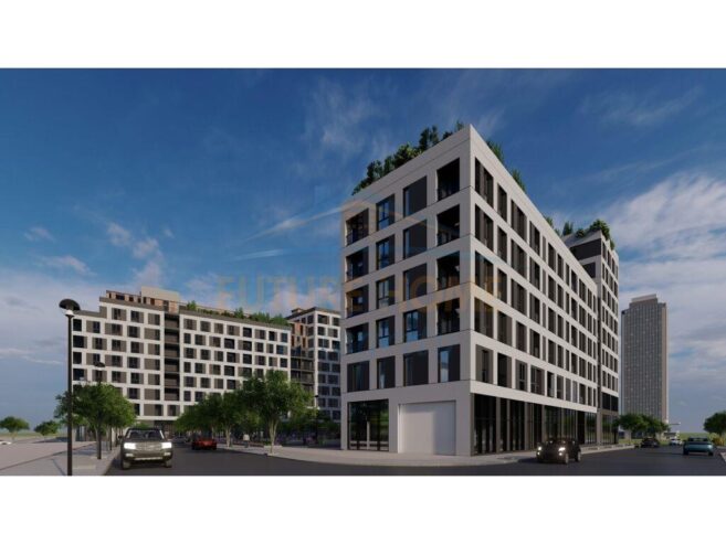 Shitet apartament 1+1 Kompleksi Novus