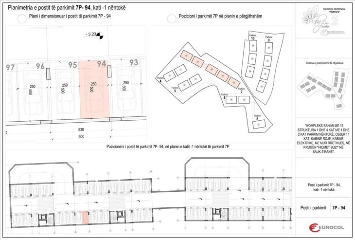 APARTAMENT 1+1 + POST PARKIMI Pranë Liqenit Artificial