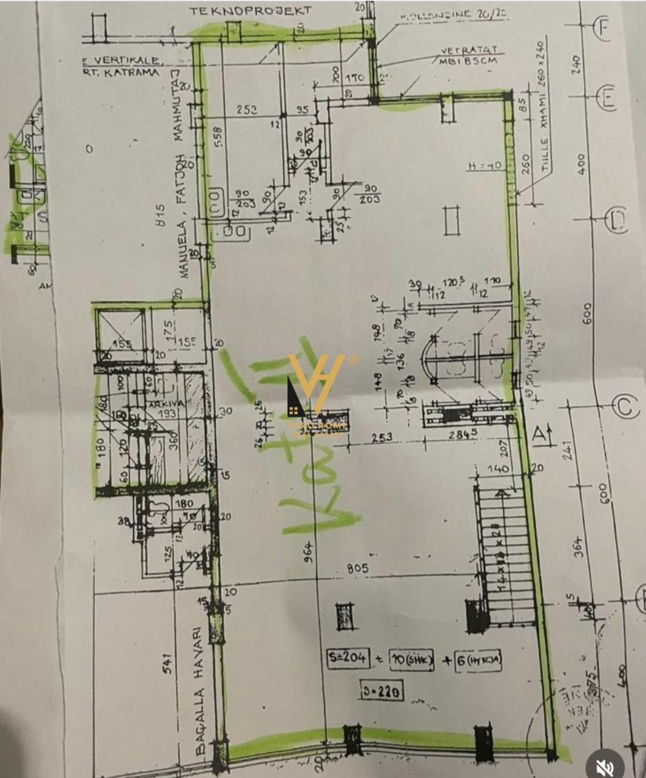 ZYRE 220 M2 ME QERA NE BLLOK 3.000 EURO