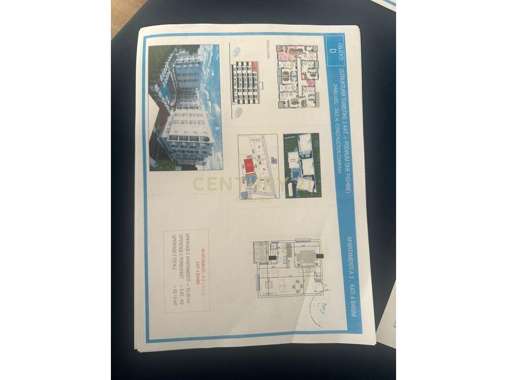 900€M2 SHITET APARTAMENT 1+1 TEK RESIDENCA ORIENTAL + 26m2 P