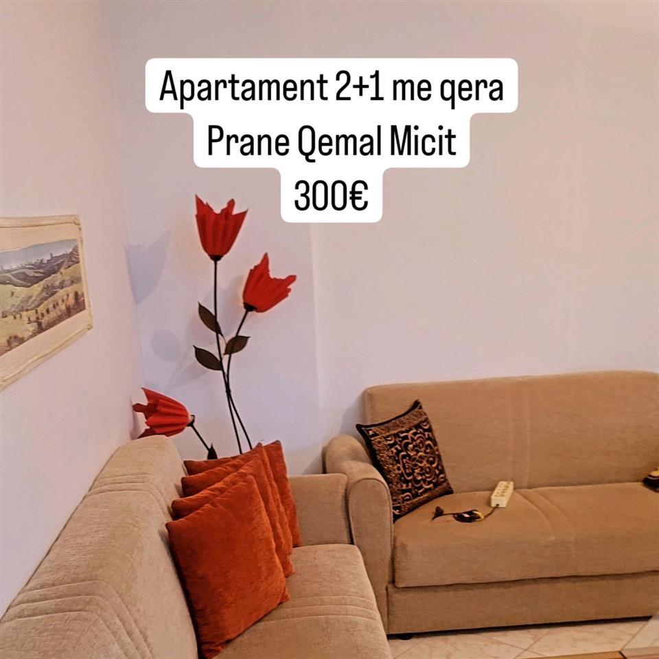 Apartament 2+1 me verand prane Qemal Micit