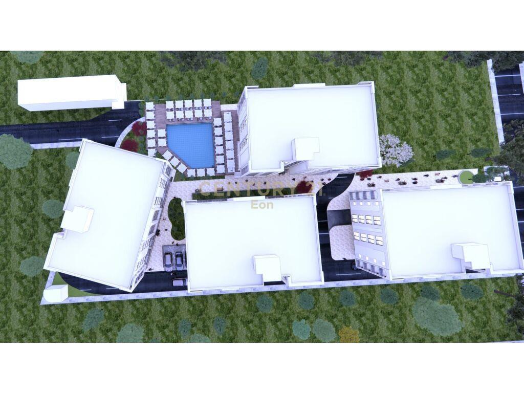 SHITET APARTAMENT 1+1ME PAMJE NGA PISHINA NE GOLEM TEK RESID