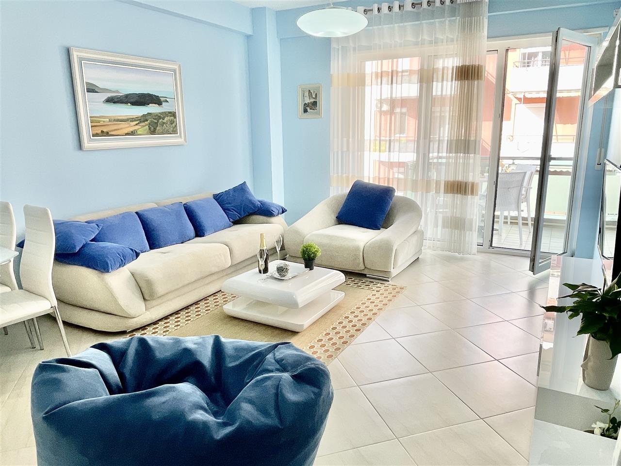 APARTAMENT 1+1 ME QERA DITORE/MUJORE NE LUNGOMARE