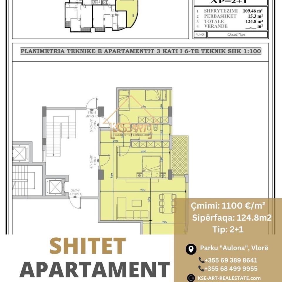 Shitet apartament