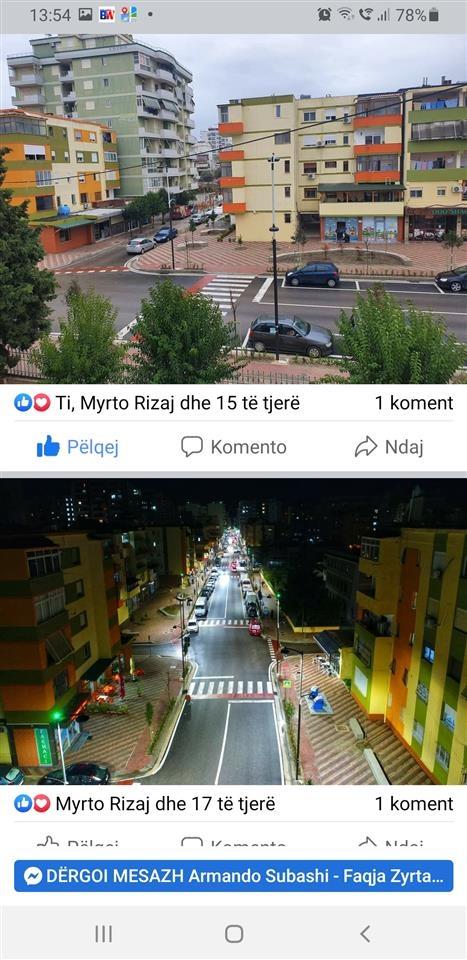 Apartament ▪︎3+1+1▪︎kati 3-te▪︎”15 Tetori Fier”