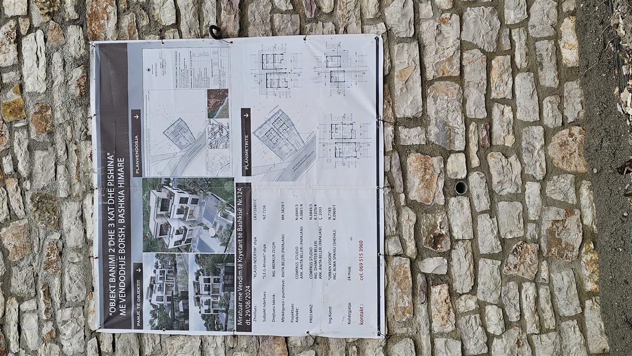 Shiten Vila Luksoze ne Borsh , Vlorë nga ndërtuesi