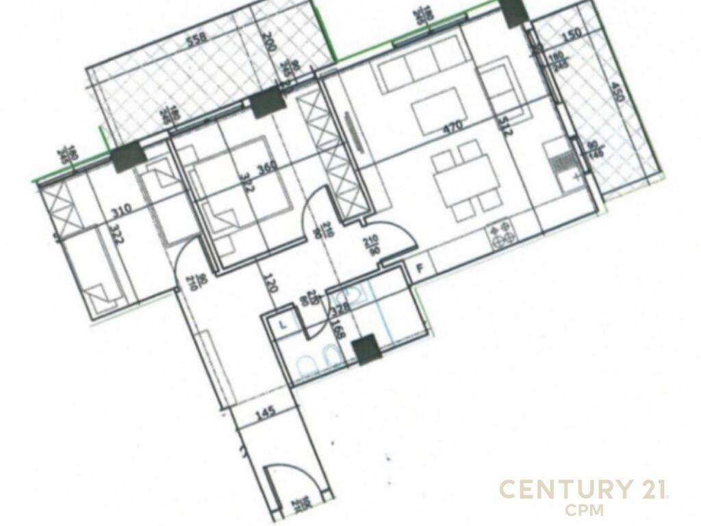 APARTAMENT 2+1+POST PARKIMI PER SHITJE TEK PAZARI RI!