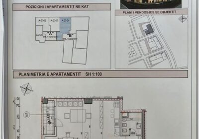 Okazion! Shitet Apartament 2+1 Tek Bulevard i RI