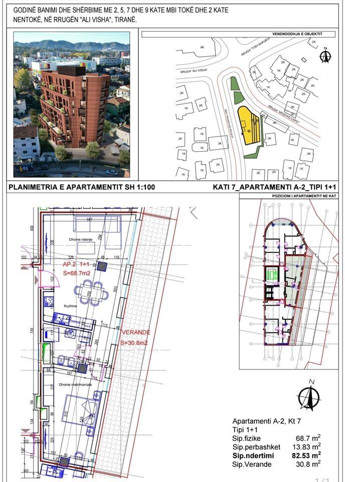 Apartament prane kompleksit Grand