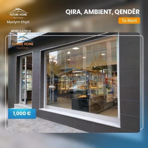 AMBIENT BINZESI PER QERA, QENDER OKAZION
