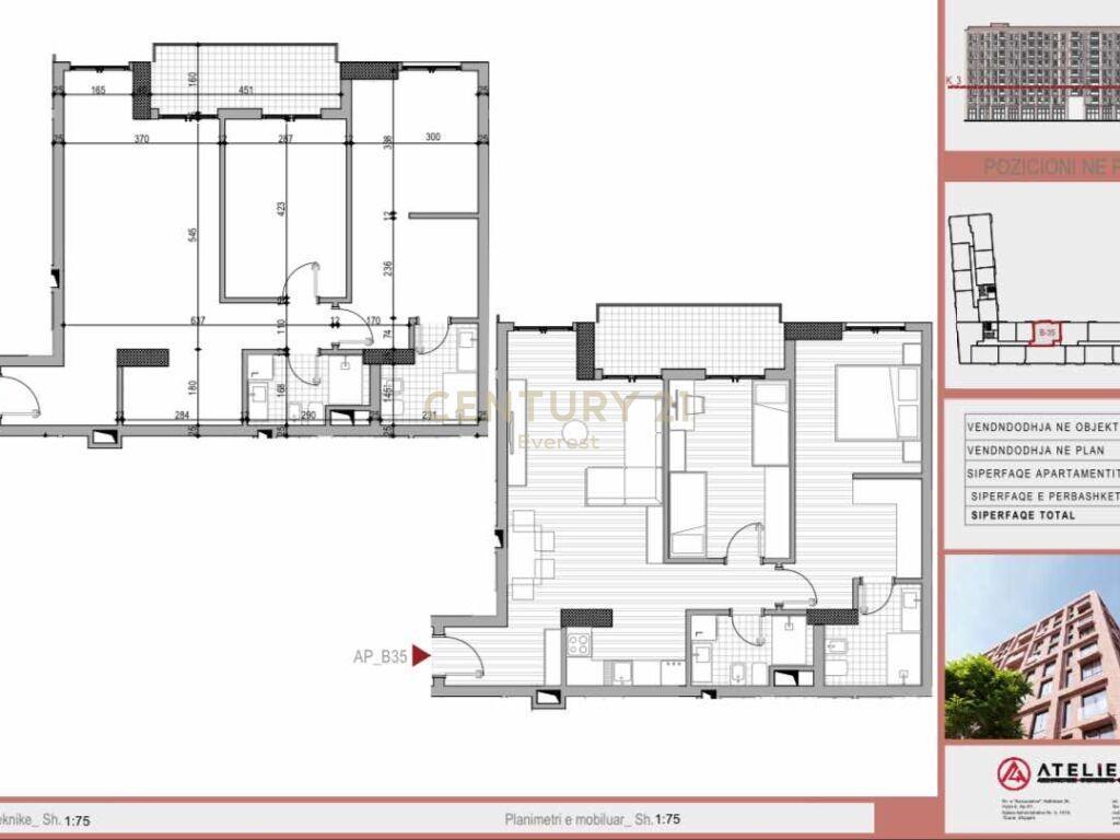 5 MAJI, SHESIM APARTAMENT 2+1+2+2 POSTE PARKIMI