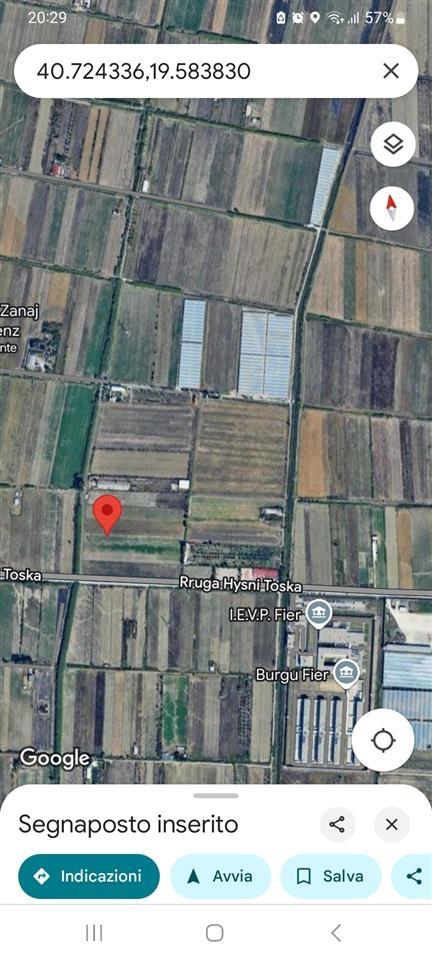 Toke 6300m2 afer burgut Fierit