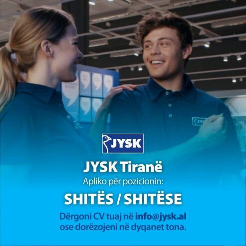 Shitës/e në dyqan ne Tirane