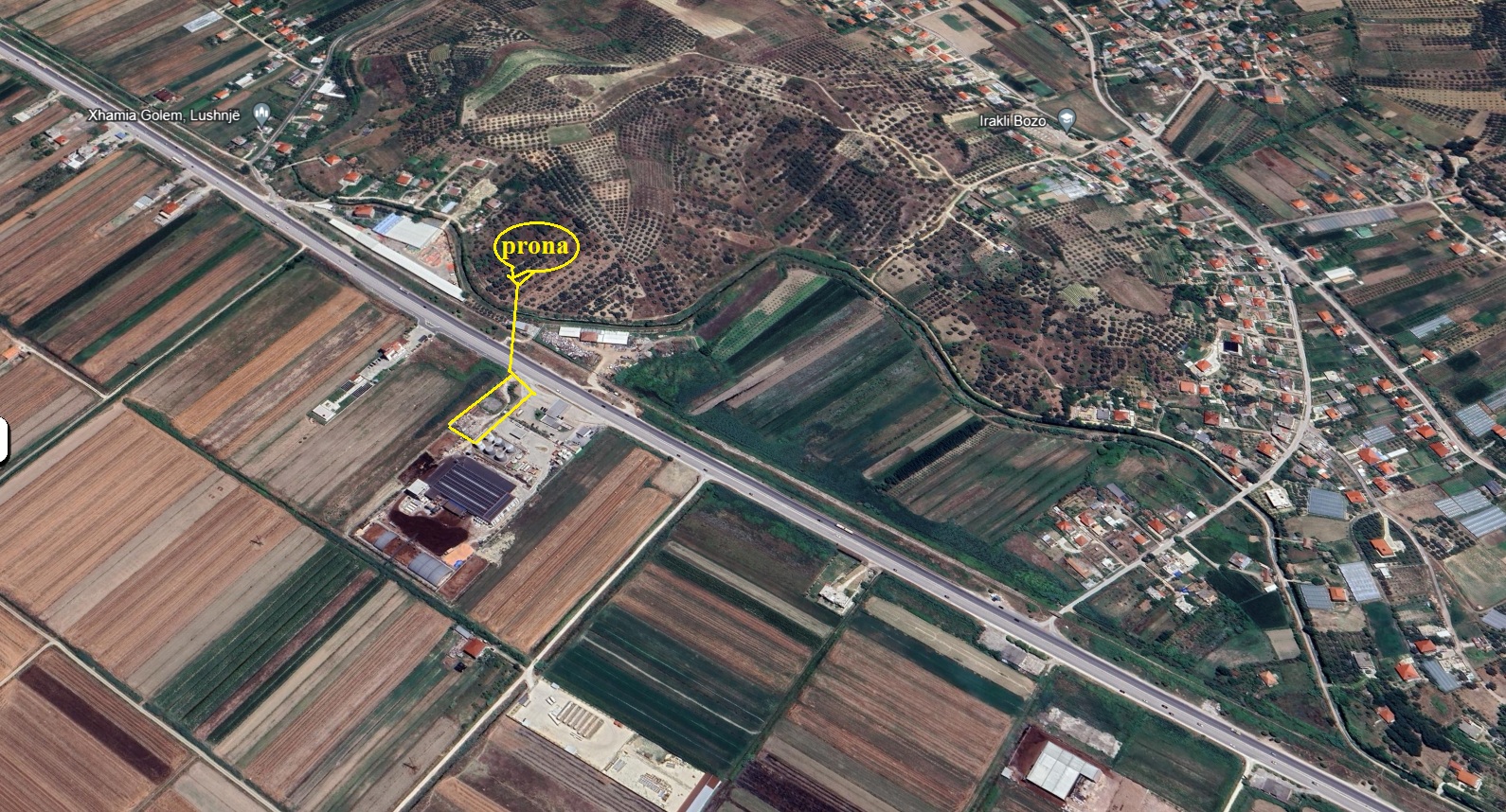 Shitet Tokë Truall në Golem, Lushnje – Mundësi e S