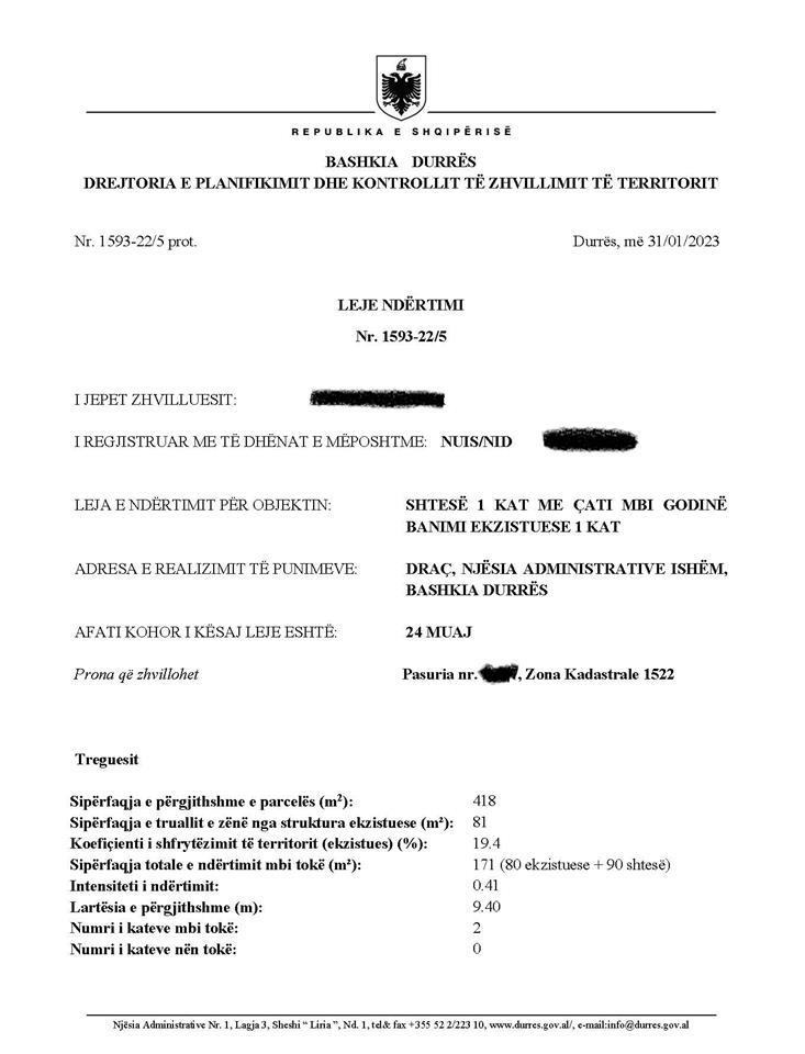 SHITET VILE GJIRI I LALEZIT