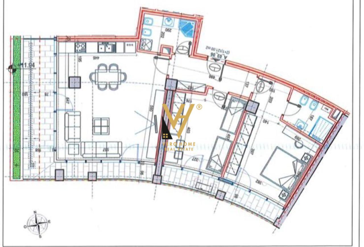 ZYRE 165M2 ME QERA TE LAKE VIEW 1.850 EURO