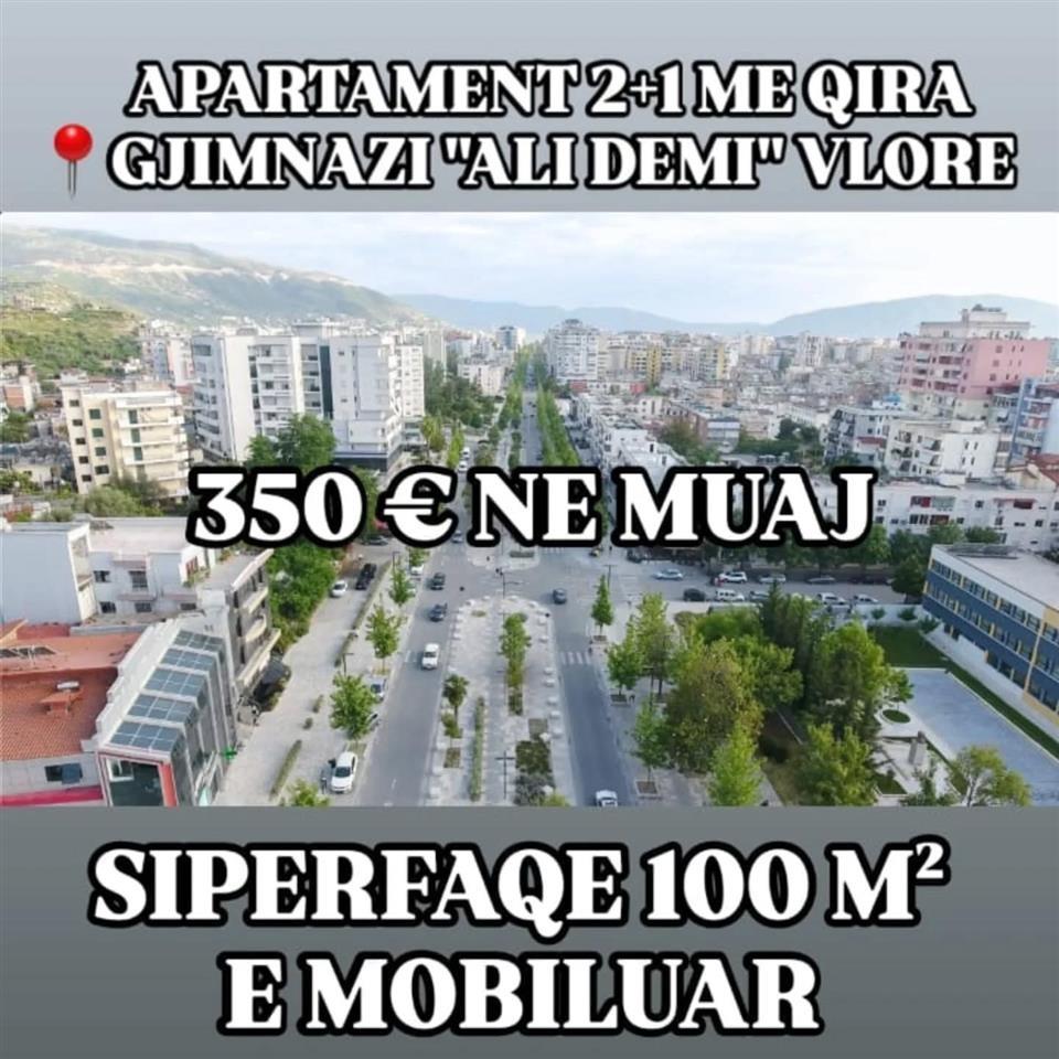 Apartament 2+1 me wera prane shkolles Ali Demi Vlore