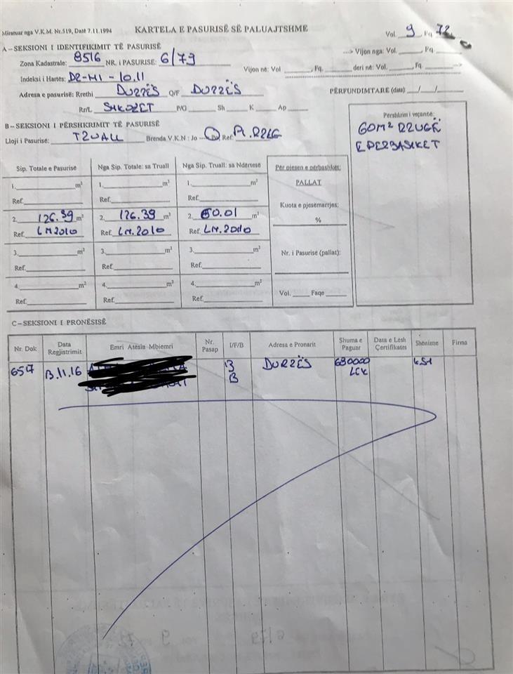 Shitet Kapanoni me Hipoteke