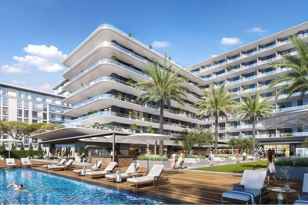 Shitet apartament 2+1+post parkimi te Jaht Marina