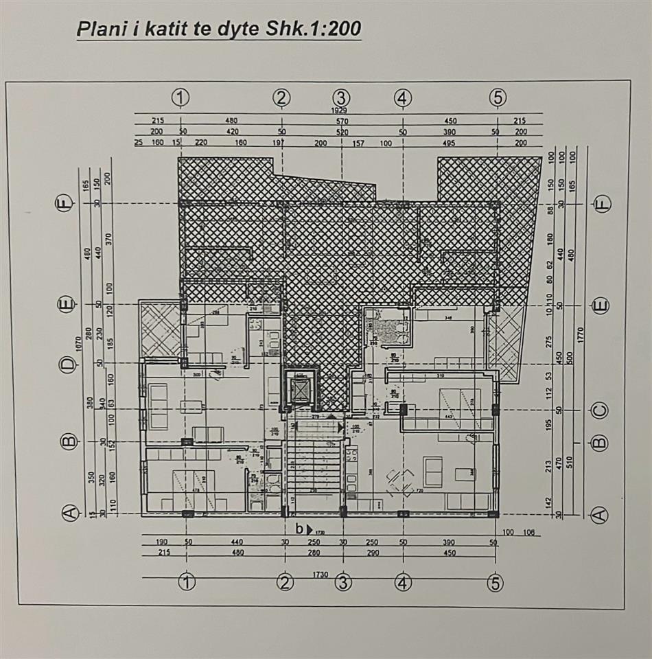 Shitet apartament 2+1+2