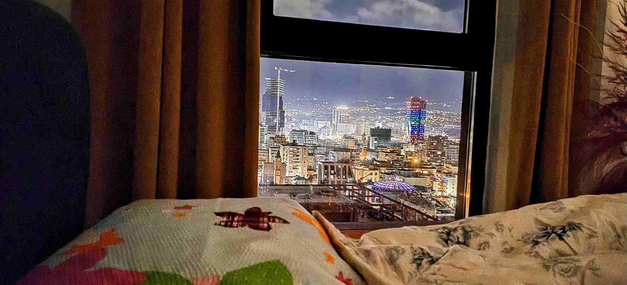 Apartment 1+1 me qera tek tirana garden building