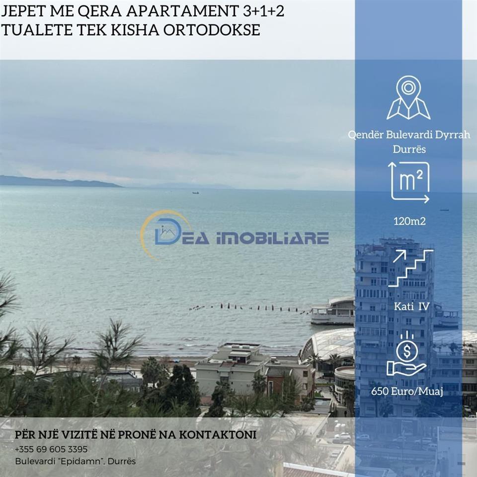 JEPET ME QERA APARTAMENT 3+1 PMAJE NGA DETI