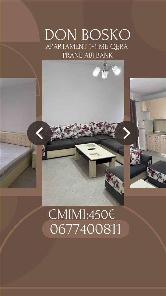 APARTAMENT ME QERA NE DON BOSKO PRANE BANKES CREDINS