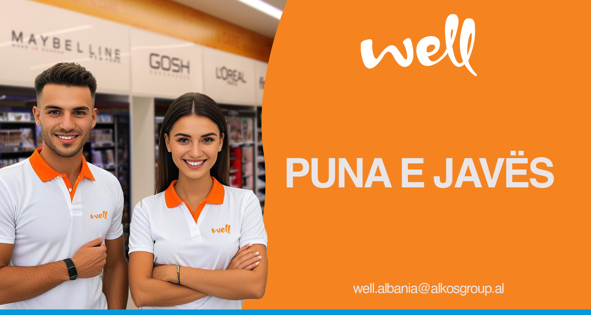 Punësohu në WELL: Menaxhim dhe shitje