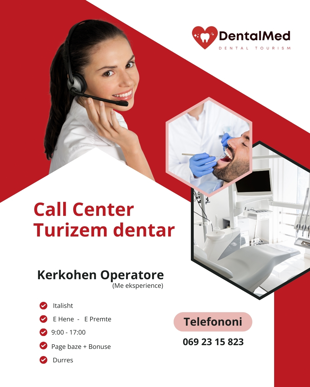 Kërkohen operatorë në gjuhën italiane