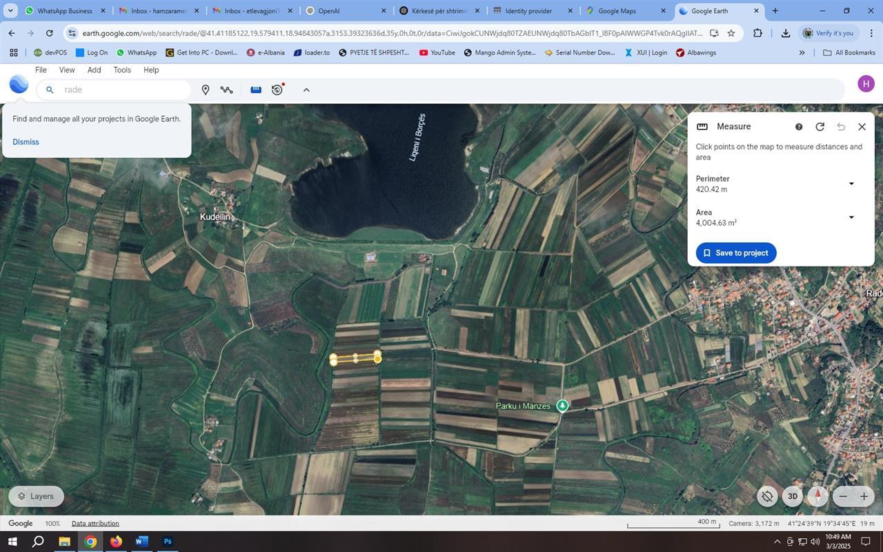 OKAZION TOKE NEN CMIMIN E TREGUT