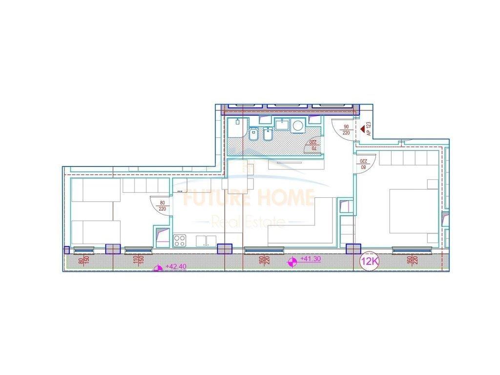 Shitet, Apartament 2+1, Rruga e Barrikadave, Tiranë.