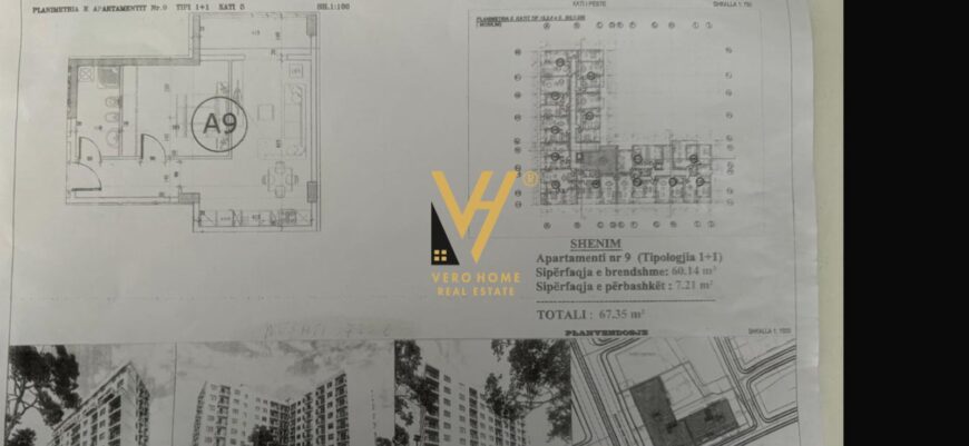 APARTAMENT 1+1+BLK NE KAMEZ 60.000 EURO