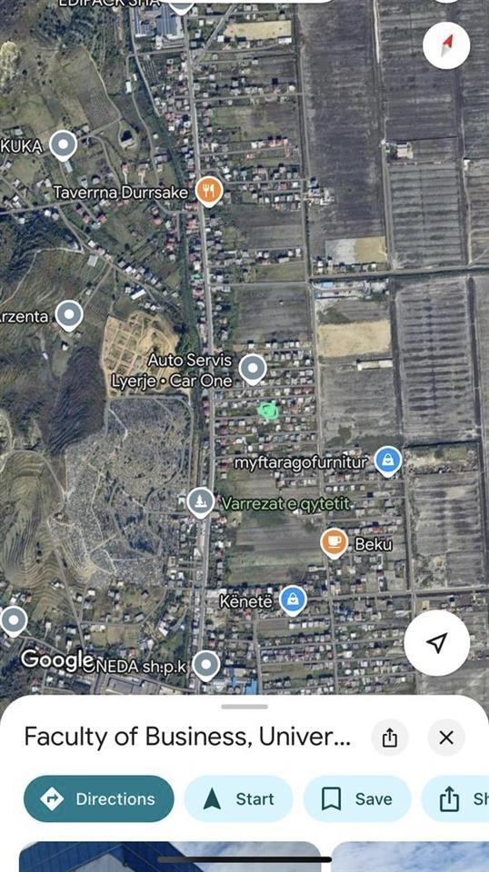 SHITET TOKA OSE NDERROHET ME MAKINE