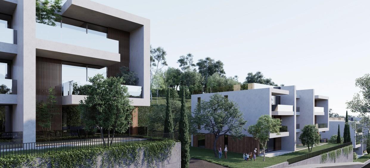 Apartament 1+1 tek Liqeni Farkes -1000 Euro/m2