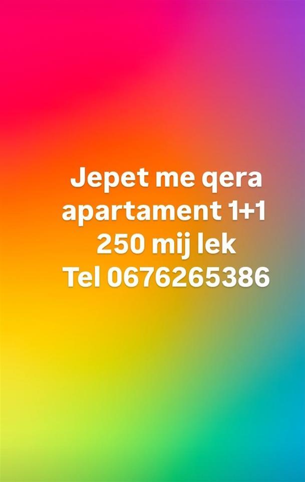 JEPET ME QERA APARTAMENT 1+1