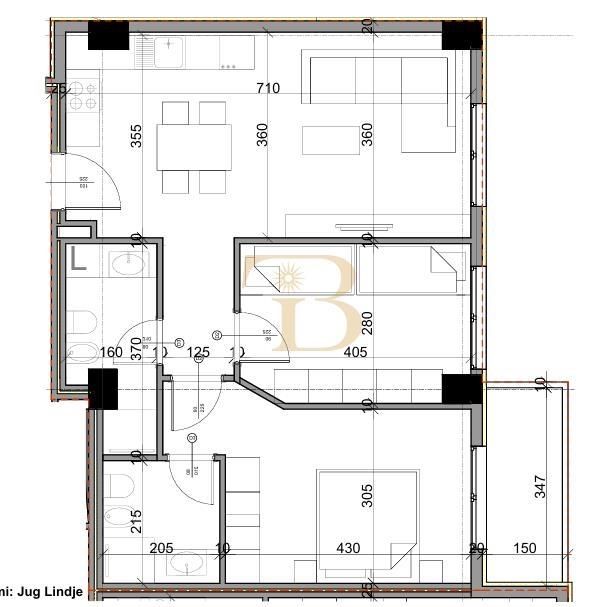 Apartament 2+1+2 në shitje, Aluna Residence
