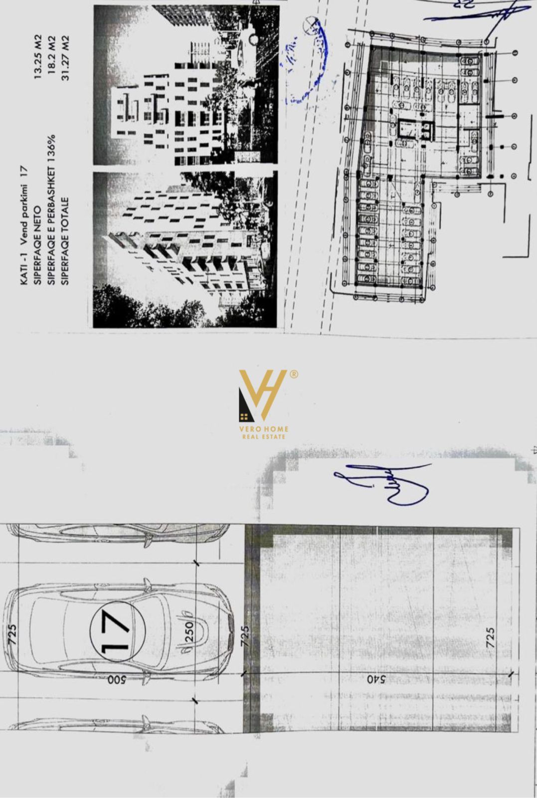 POST PARKIMI 31 M2 TE XHAMLLIKU 25.000 EURO
