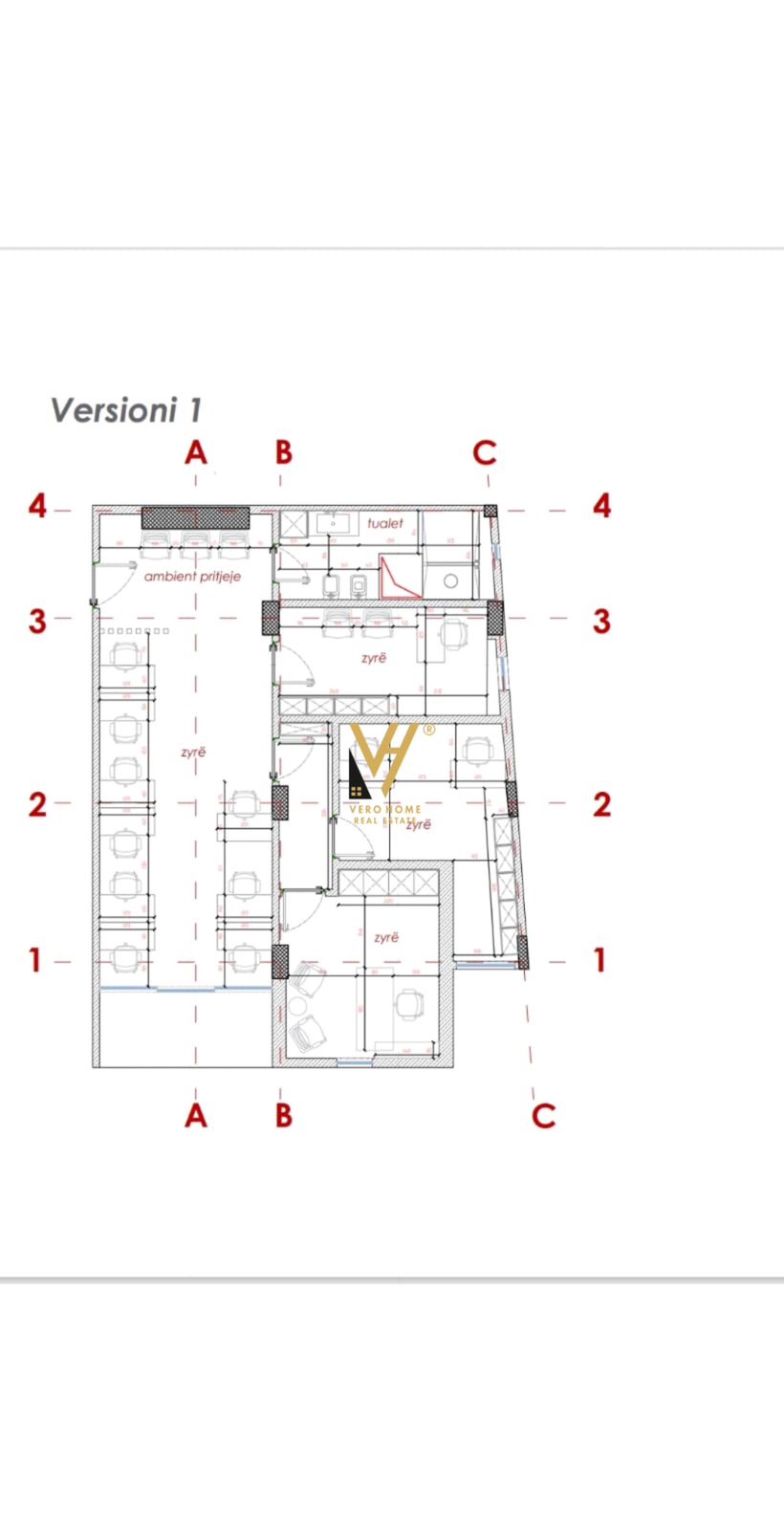 ZYRE 110 M2 ME QERA TE RR.ELBASANIT 1.700 EURO