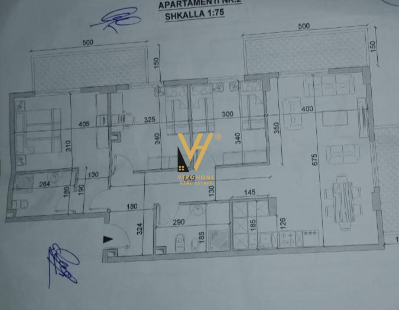 ZYRE 128M2 ME QERA NE DON BOSKO 1.100 EURO