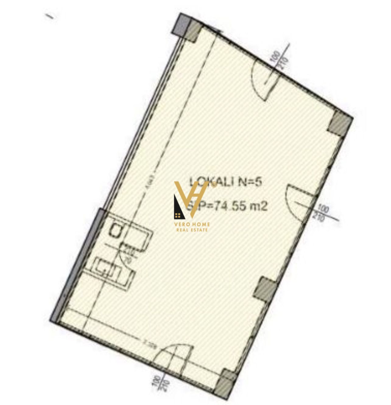 DYQAN 74 M2 NE YZBERISHT 410.000 EURO