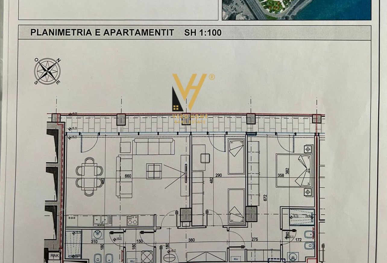 ZYRE 128 M2 TE LAKE VIEW RESIDENCE 2.200 EURO