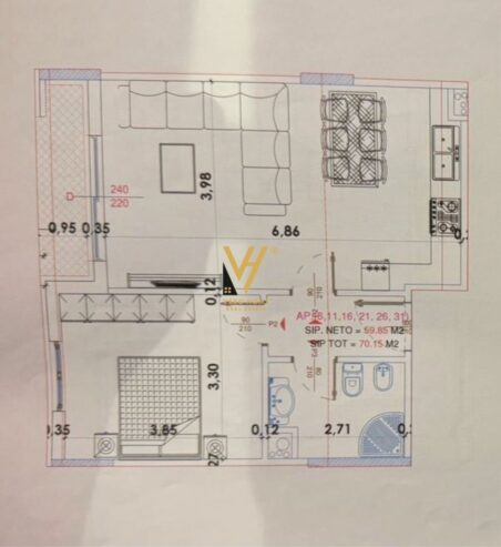 1+1 NE YZBERISHT, LLANAJ SHPK 105.000 EURO