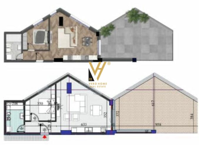 1+1 TE KOM.HORA VERTIKALE 257.000 EURO