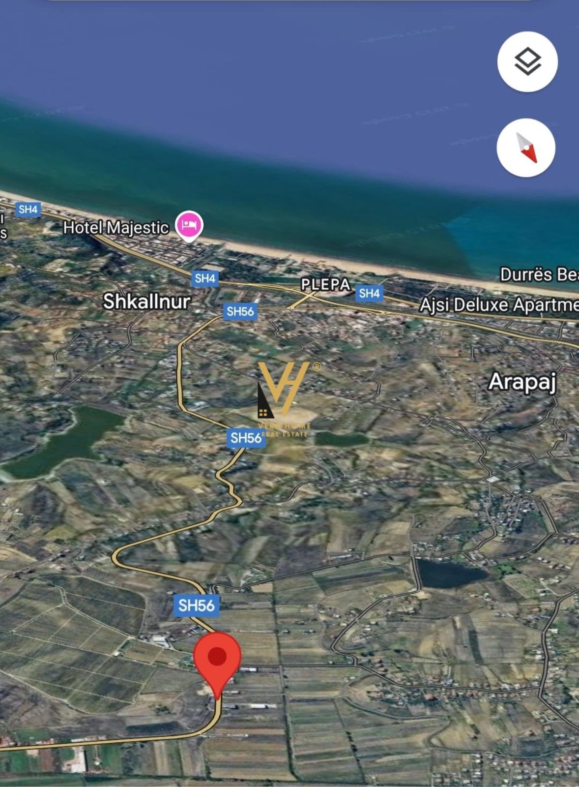 TOKE 1.750 NE ARAPAJ, DURRES 120.000 EURO