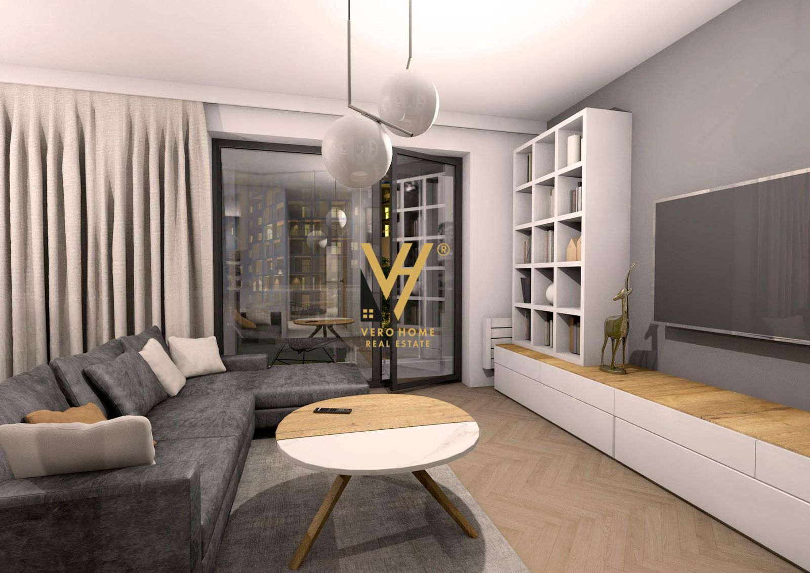 JEPET APARTAMENT 2+1+2+BLK TE LIQENI I THATE 1.200 EURO