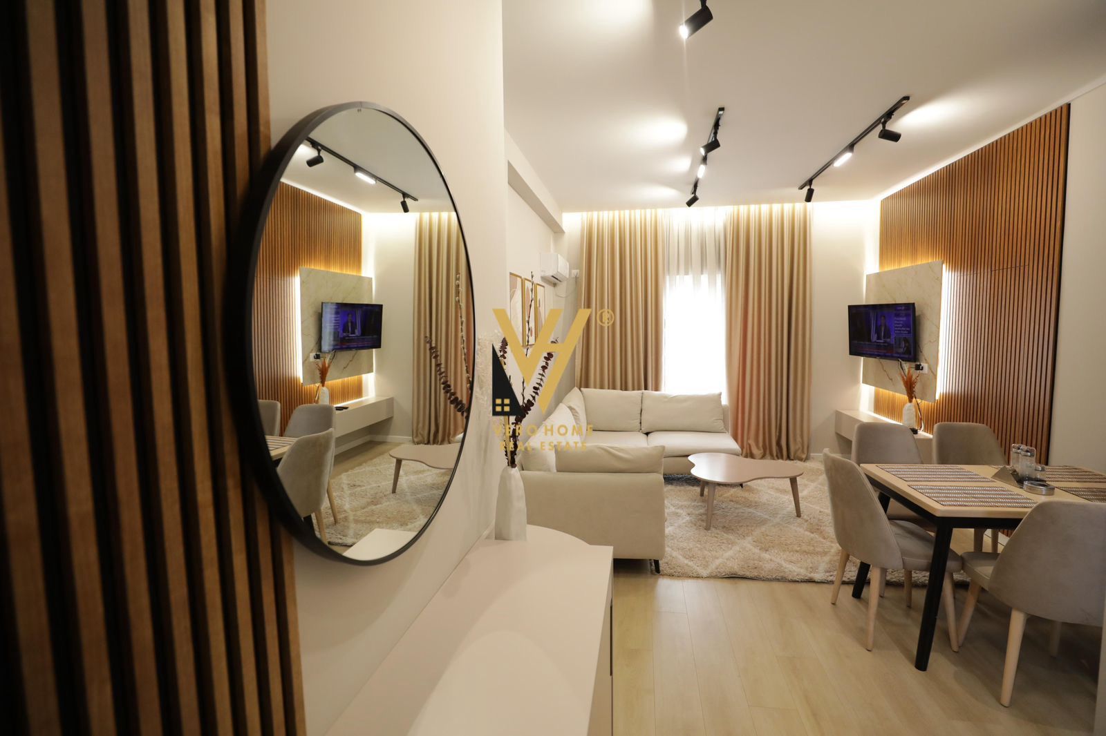 JEPET APARTAMENT 2+1+VERANDE ME QIRA TE KODRA PRIFTIT 680 EURO